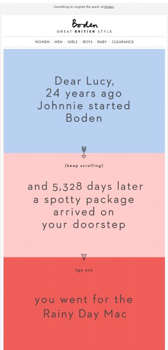 Email Personalisation