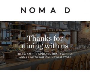 NOMAD - Hospo example